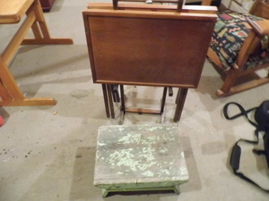 Wood T.V. Trays