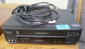 lot 42 image: VHS tape player