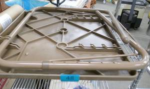 lot 48 image: TV Tray like table 19x25 adjustable height and angle
