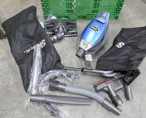 lot 53 image: Shark cleaner with lots of attachments