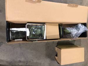 Green Machine 62V Brushless 25in. Cordless Battery Push start Hedge Trimmer with Rotating Handle and 2.5 Ah Batter and Rapid Charger  Customer Returns See Pictures