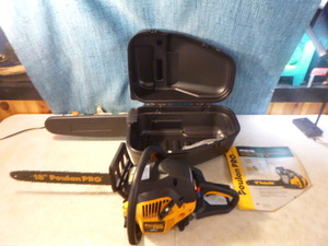 lot 74 image: New Poulan Pro 18 Gas Chain Saw
