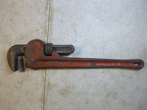 lot 79 image: Ridgid Heavy Duty 18 Pipe Wrench