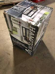 Hampton Bay 48000 BTU Stainless Steel Patio Heater  Customer Returns See Pictures