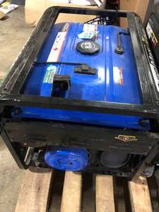 DUROMAX 13,000-Watt10,500-Watt Tri-Fuel Remote Start Gasoline Propane Natural Gas Portable Generator with CO Alert Missing Parts and Hardware   Customer Returns See Pictures