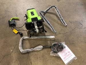12 in. 9 Amp Electric Garden Tiller Cultivator  Customer Returns See Pictures