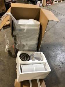 Toshiba 8,000 BTU (6,000 BTU DOE) 115-Volt Portable Air Conditioner with Dehumidifier Mode and Remote for rooms up to 250 sf Customer Returns See Pictures