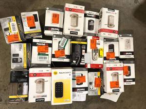 Lot  of Assorted Digital Door Locks  Various Models and Conditions Customer Returns See Pictures