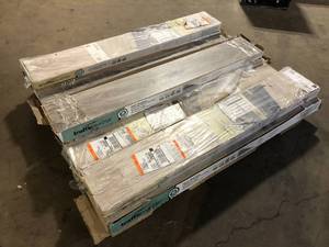 Pallet of Mixed Assorted Wooden Flooring Various Models and Conditions   Customer Returns See Pictures