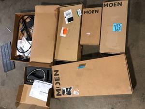 Lot of Assorted Moen Faucets   Customer Returns See Pictures