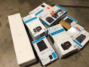 Lot of Assorted Mailboxes and Posts Various Sizes and Conditions Customer Returns See Pictures