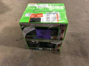 Lot of 2 Panasonic Whisper Mighty Pick-A-Flow 7090 CFM CeilingWall Bathroom Exhaust Fan, Energy Star with 9 in. x 9 in. Grille Footprint  Customer Returns See Pictures