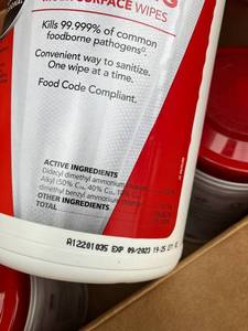 Disinfecting Wipes