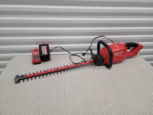 lot 68 image: Milwaukee Battery Powered Hedge Trimmer