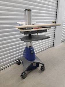 lot 26 image: Egrotron Workfit Sit Stand Mobile Workstation, SV2100