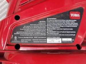 lot 69 image: Toro Leaf Blower  Shredder