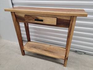 lot 9 image: Sheesham Wood Katrina Console Table