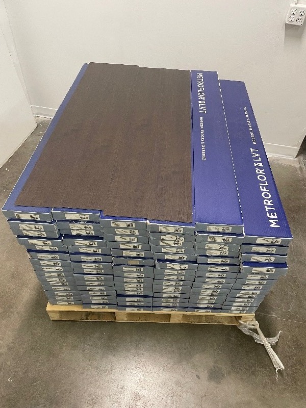 CONTRACTOR SPECIAL 1,440 SF of Premium 20mm Wear Layer Luxury Vinyl Plank flooring - 6x48 - Black Water - G17