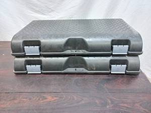 Two Steel Horse Tailbox Containers