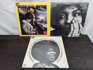 Three Roberta Flack Records