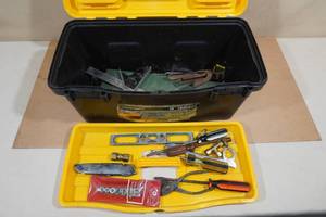 19 Toolbox with Assorted Tools
