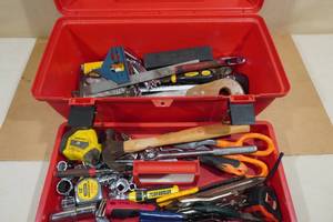 Toolbox with Assorted Tools