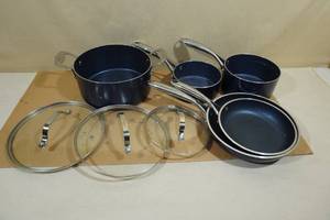 8 Piece Granitestone Pots and Pan Set
