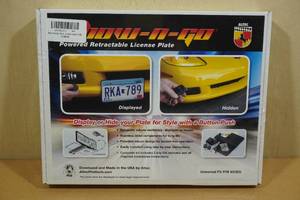 Show-N-Go Powered Retractable License Plate