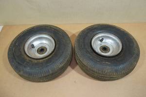 2 Pneumatic Dolly Wheels