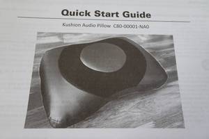 Kushion Audio Pillow