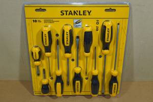 Stanley 10-Piece Screwdriver Set