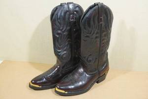 Laredo Mens Western Leather Boots -Size 7D