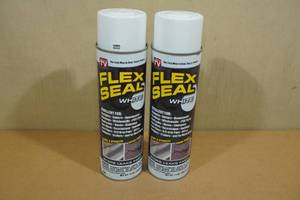 2 Flex Seal Liquid Rubber Spray -White