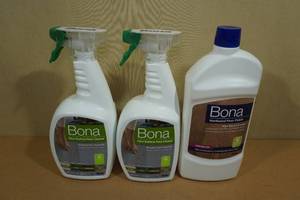 2 36oz Bona Hard Surface Cleaner with Hardwood Floor Polish