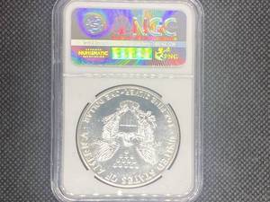 1988 American Silver Eagle NGC MS69