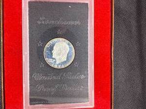 1971 Proof Silver  Eisenhower Dollar in Original  Mint Package