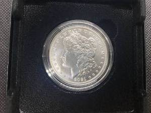2021-D Mint State Morgan Silver Dollar in Original Mint Package with COA