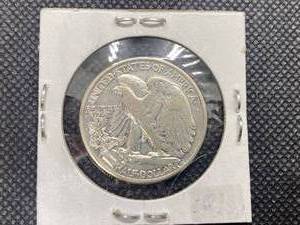 Key Date 1938-D XF Walking Liberty Half Dollar - NGC Price Guide for an XF is $170