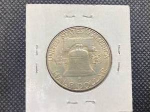 1950-D Silver Franklin Half Dollar