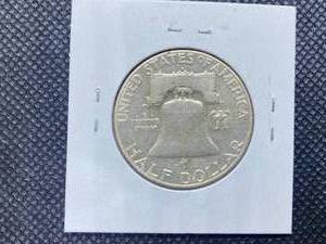 1951-S Silver Franklin Half Dollar