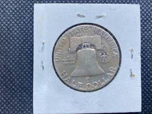 1952 Silver Franklin Half Dollar