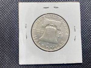 1960-D Silver Franklin Half Dollar