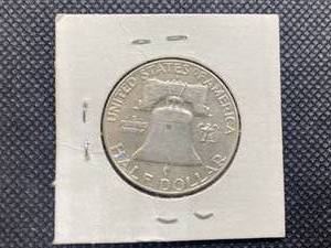 1961-D Silver Franklin Half Dollar