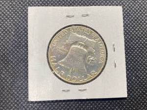 1963-D Silver Franklin Half Dollar