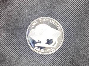 BU One Ounce Silver Buffalo Round