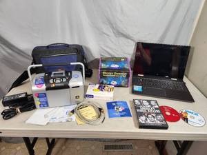 Epson Photo Printer, HP Laptop Computer, Assorted Electronics