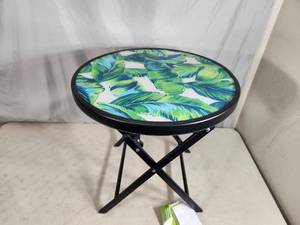 New Folding Patio Table  Side Table
