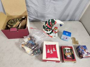 Holiday Plate Set from Pottery Barn, Oranments, and More
