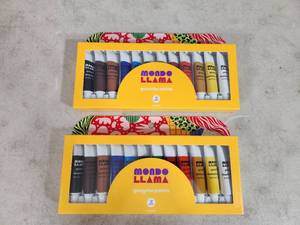 2 New Mondo Llama Gouache Paints