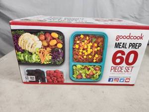 New GoodCook 60 Pc Meal Prep Set